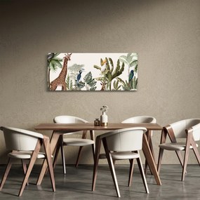 Obraz - Obyvatelia Afriky (120x50 cm)