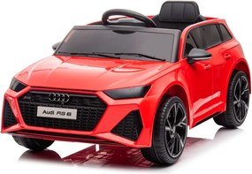 LEAN CARS Audi RS6 Batéria Vozidlo BRD-2118 Červená