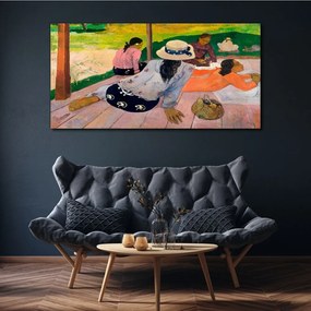 Obraz Canvas Siesta tahiti Paul Gauguin