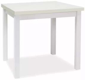 Jídelní stůl Adam 90 cm bílý