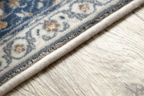 Koberec NAIN Ramka ornament 7179/51913 béž / granát