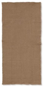 Ferm Living Osuška z organickej bavlny Tan 70 x 140 cm