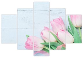 Obraz - Kytica tulipánov (150x105 cm)