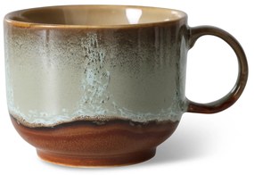 HK living Kameninový hrnek Tea cup 70's Echo 425 ml
