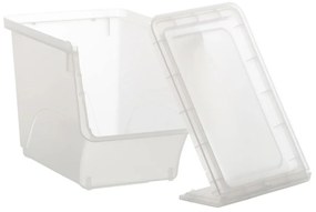 5Five® Úložný box ALL IN BOX s deleným vekom, 24l - 28,5 x 45,5 x 31 cm