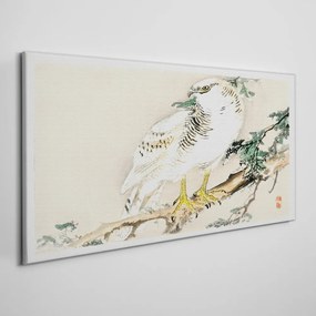 Obraz na plátne Zvieracie vták pobočka