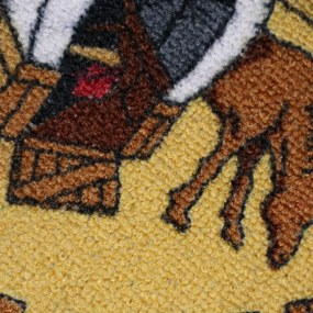 AladinWorld Expres, Detský kusový koberec Western štvorec, 200x200, viacfarebná, detská izba