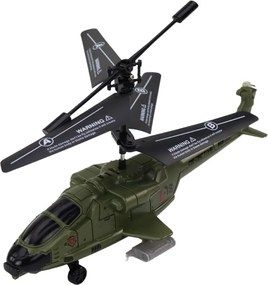 LEAN Toys Vojenský diaľkovo ovládaný RC gyroskop vrtuľník