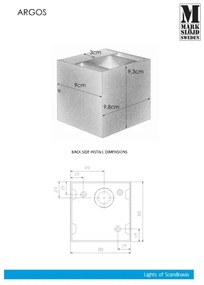 Markslöjd 106521 - LED Vonkajšie svietidlo ARGOS LED/4W/230V IP44 šedá