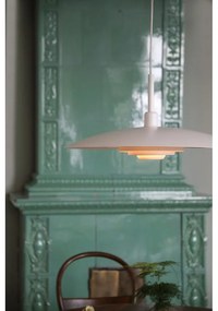 Biele závesné svietidlo s kovovým tienidlom ø 57 cm Piny – Markslöjd