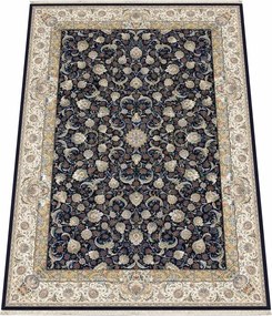 BE Koberec Sultan 1200 Dark Blue – modrý obdĺžnikový Rozmer: 200x300 cm