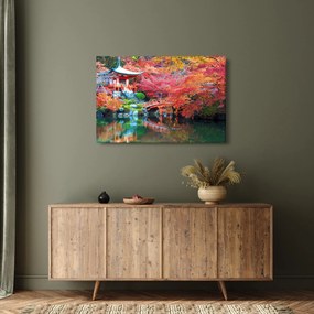 Obraz - Orientálna krajina (90x60 cm)