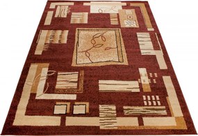 TA Koberec 5067D HNEDÝ ATLAS PP Rozmer: 60x100 cm