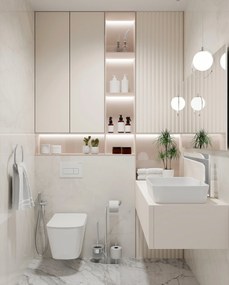 Deante Závesný WC komplet bez príruby Hyacint New - CDYD6ZPW, vrátane SoftClose sedadla
