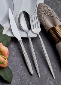 Sada 24 ks příborů Venedik stříbrná