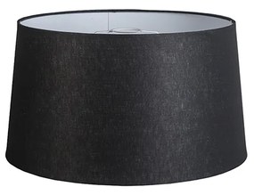 Tienidlo na lampu z ľanu čierne 45/25