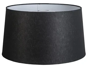 Tienidlo na lampu z ľanu čierne 45/25