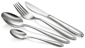 Nerezový príbor v striebornej farbe 24 ks Scarlett – Tescoma