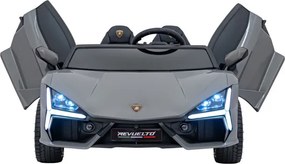 Elektrické autíčko Lamborghini Revuelto XL STRONG sivé