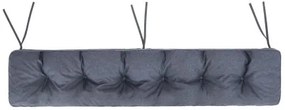 Záhradný vankúš na lavičku ETNA 180x50 cm, granátový ekolen