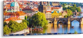 Obraz - Praha (120x50 cm)