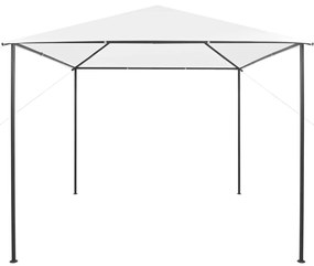 vidaXL Altánok 3x3x2,9 m, biely 180 g/m²