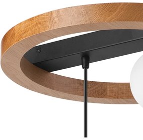 Luster na lanku OTIS 1xG9/5W/230V + 2xE27/15W/230V dub