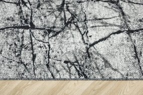 Metrážny koberec Grain 19 sivý