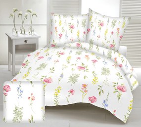 Obliečky krepové Rimini TiaHome - 1x Vankúš 90x70cm, 1x Paplón 140x200cm