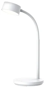 SOLIGHT LED stolná lampička, 4,5 W, 300lm, 3CCT, biela, podstavec