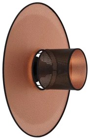 Duolla - Nástenné svietidlo TOKYO SHINY 1xE27/15W/230V pr. 50 cm medená/čierna