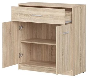 Komoda BRW Nepo Plus 5 (dub sonoma) . Vlastná spoľahlivá doprava až k Vám domov. 1098293
