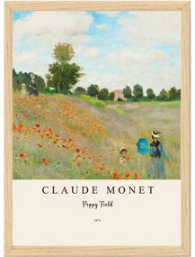 Plagát v ráme 35x45 cm Claude Monet – Wallity