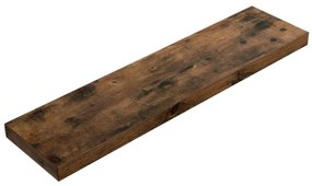 Nástenná polica SHELFY hnedá