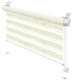 Roleta deň a noc v prírodnej farbe 42,5x150 cm Zebra Silvalin – Gardinia