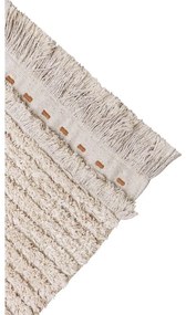 Béžový bavlnený behúň 80x230 cm Duetto Sage – Lorena Canals