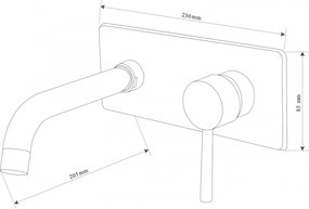Mexen ALMA - 2-VÝSTUPOVÁ PODOMIETKOVÁ SADA 2, Čierna,75115-70
