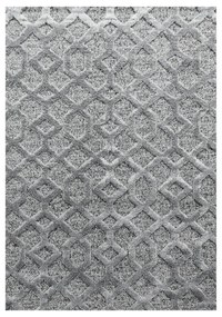 Kusový koberec Pisa 4702 Grey, 80x150, šedá, obývacia izba, Ayyildiz