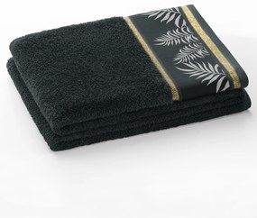 Bavlnený uterák AmeliaHome Pavos čierny