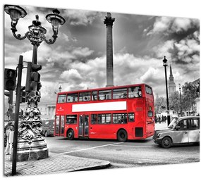 Sklenený obraz - Trafalgar Square (70x50 cm)