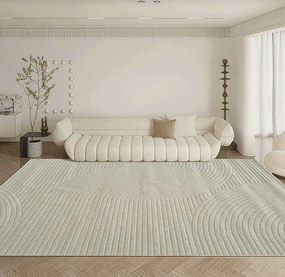 TZ Sivý obdĺžnikový geometrický koberec Strado Polo Path Grey vzor pruhy Rozmer: 120x170 cm
