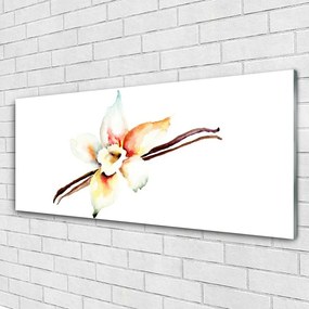 Obraz na akrylátovom skle Kvet umenie 125x50 cm