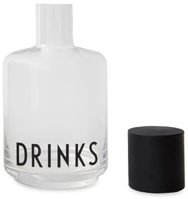 Sklenená karafa Design Letters Drinks, 500 ml