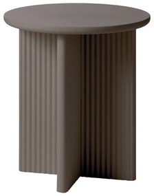 Dizajnový odkladací stolík Dallyce 50 cm taupe