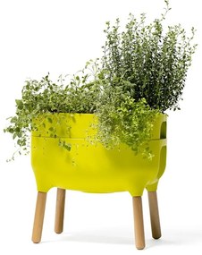 Plastová samozavlažovacia pestovateľská nádoba Urbalive – Plastia