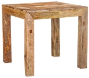 furniture-nabytek.cz - Jedálenský stôl pre 2 až 4 osoby z dreva mango 80x80