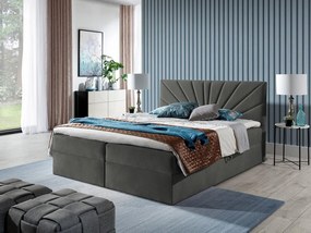 Kontinentálna posteľ Borneo 4, Rozmer postele: 140x200, Dostupné poťahy: Kronos 09