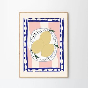 The Poster Club Plagát Wavy Table by Anna Mörner 30x40 cm