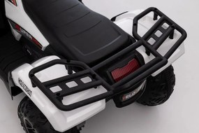 LEAN CARS Štvorkolka na akumulátor JC915, biela