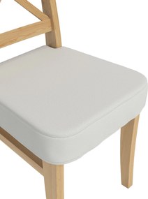 Sedák na stoličku Ingolf farba produktu sivá látka zapletaná